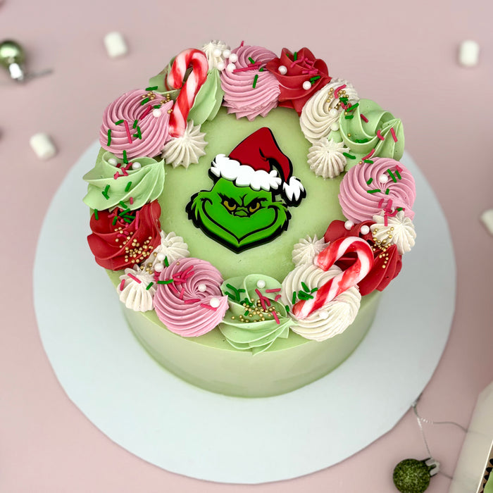 Grinch Cake