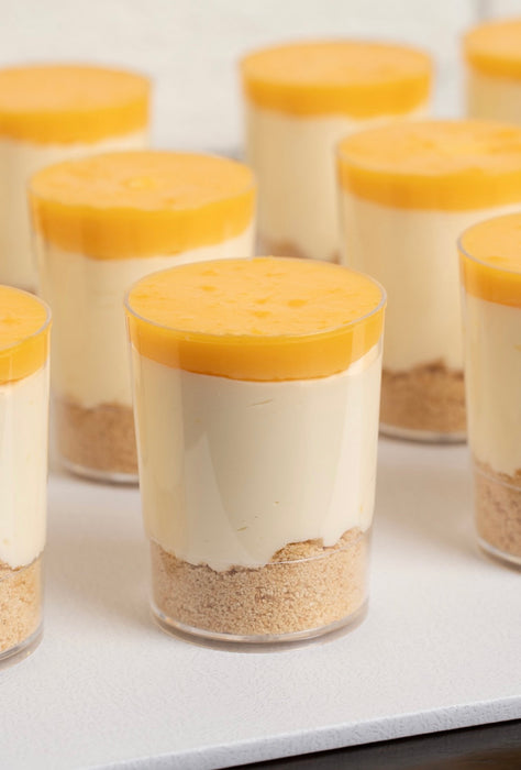 Lemon Curd Cheesecake Cups