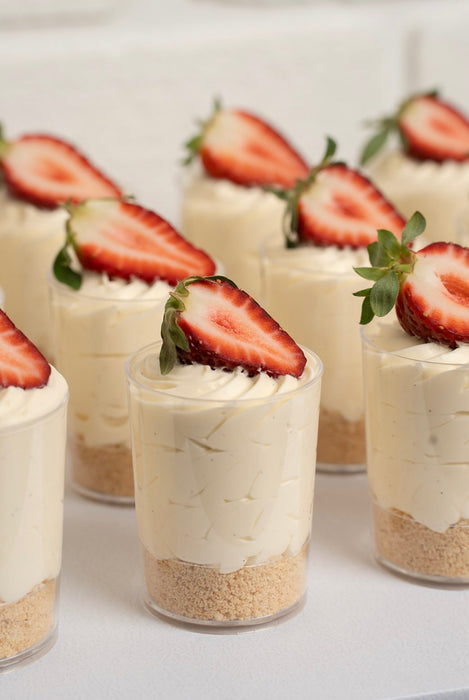 Vanilla Cheesecake Cups